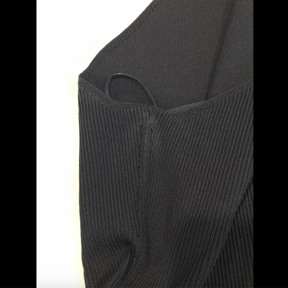NW! $995 Cushnie‎ high neck asymmetric cutout dress